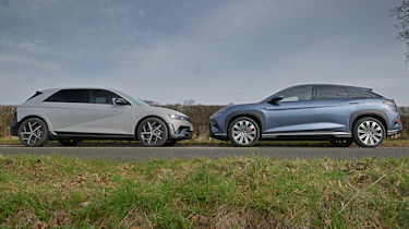 BYD Sealion 7 and Hyundai Ioniq 5 - face-to-face static