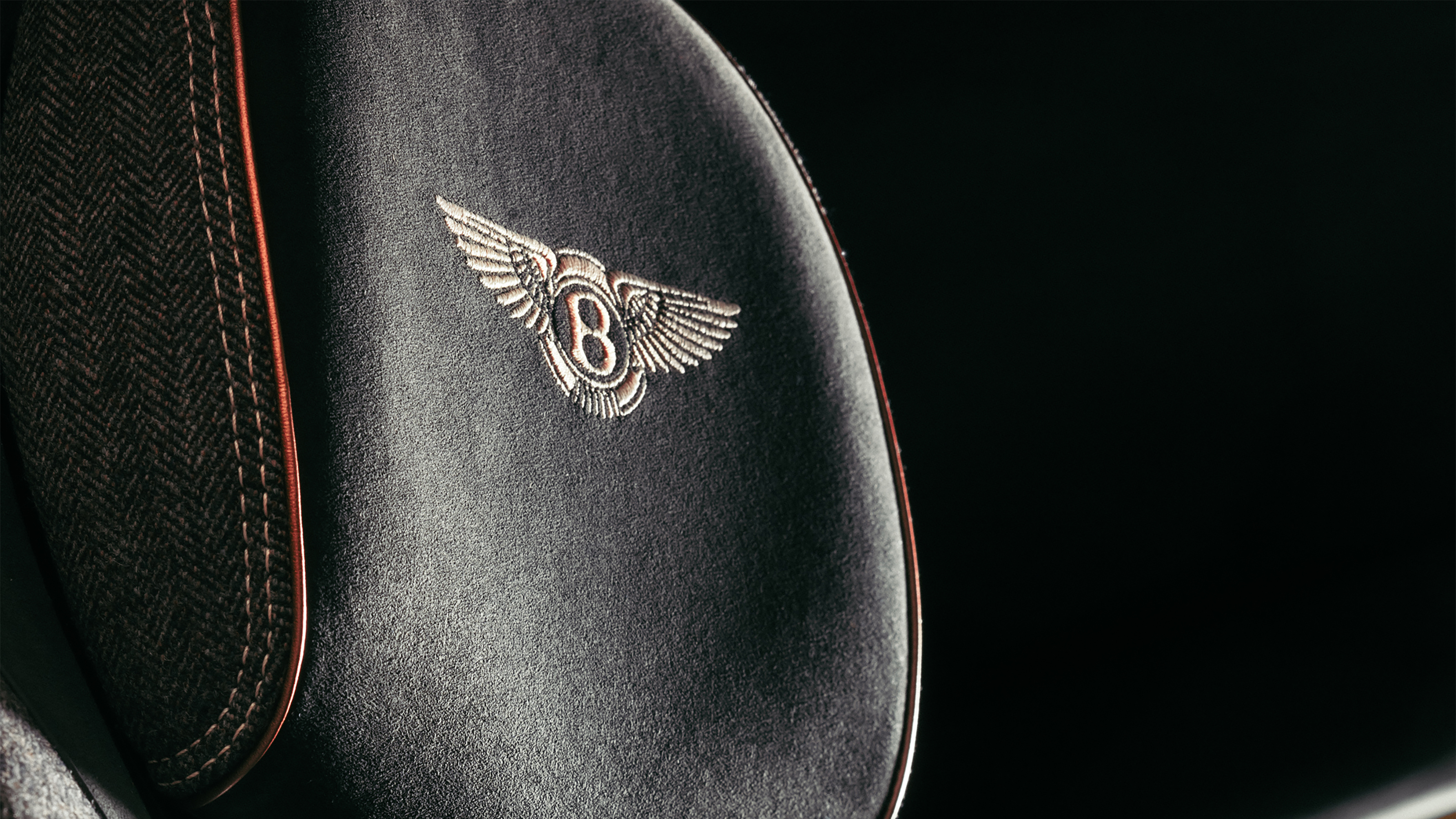 Bentley Batur 'The Black Rose' - Bentley badge on headrests