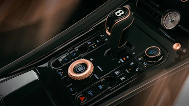Bentley Batur 'The Black Rose' - centre console