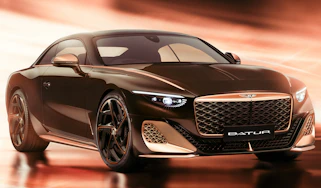 Bentley Batur 'The Black Rose' - front 3/4