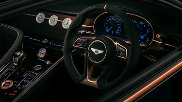 Bentley Batur 'The Black Rose' - steering wheel