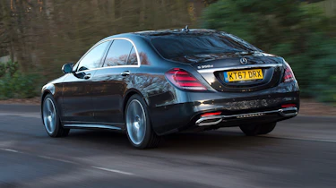 Mercedes S-Class - rear tracking