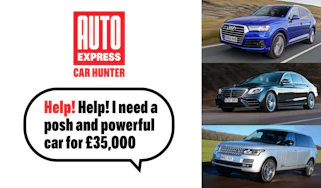 Used Car Hunter £35,000 luxury cars - header image