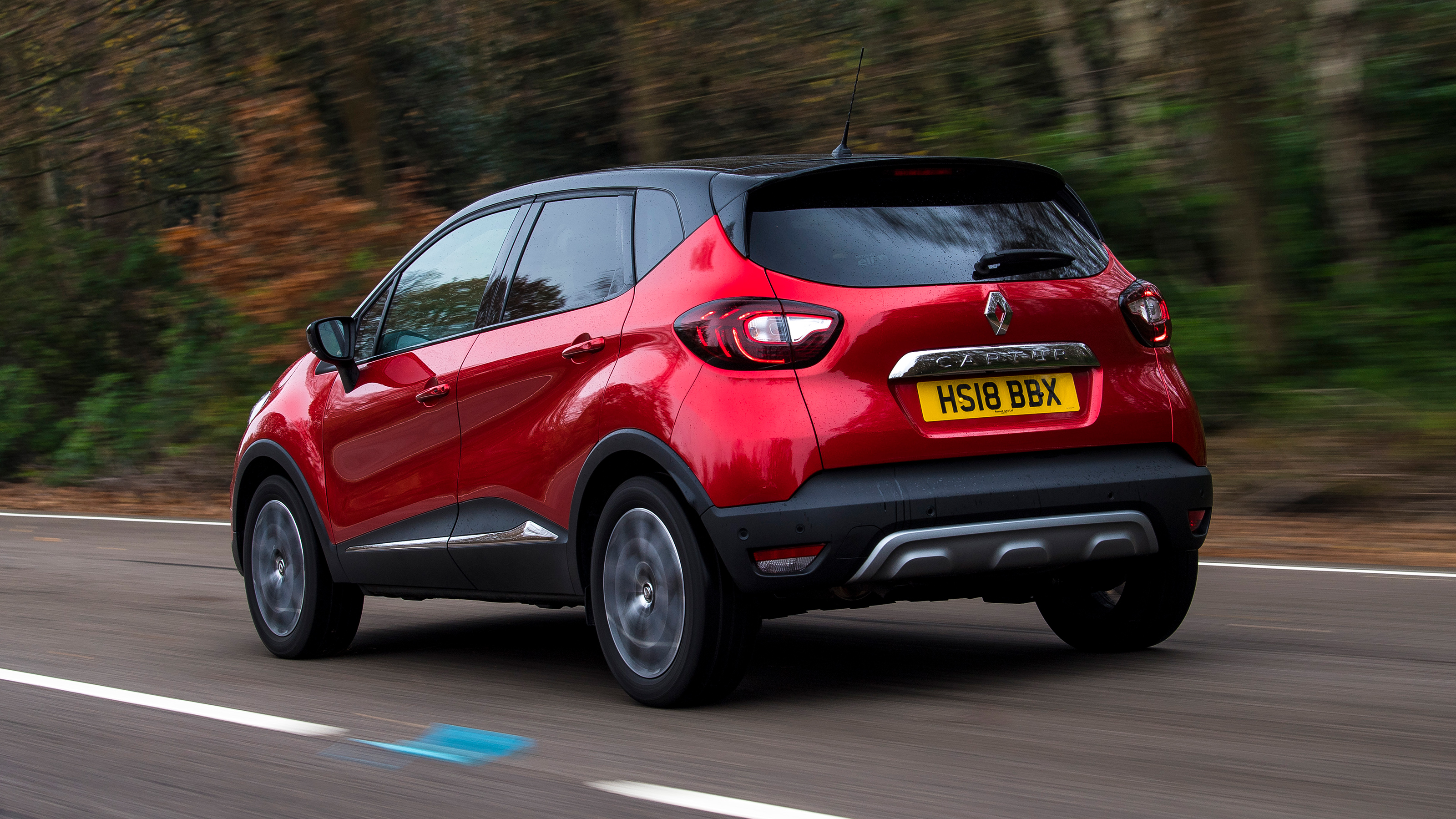 Renault Captur - rear tracking
