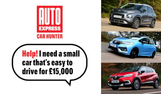 Car Hunter: help I need a small cars that's easy to drive for £15,000