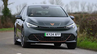 Cupra Born - front cornering