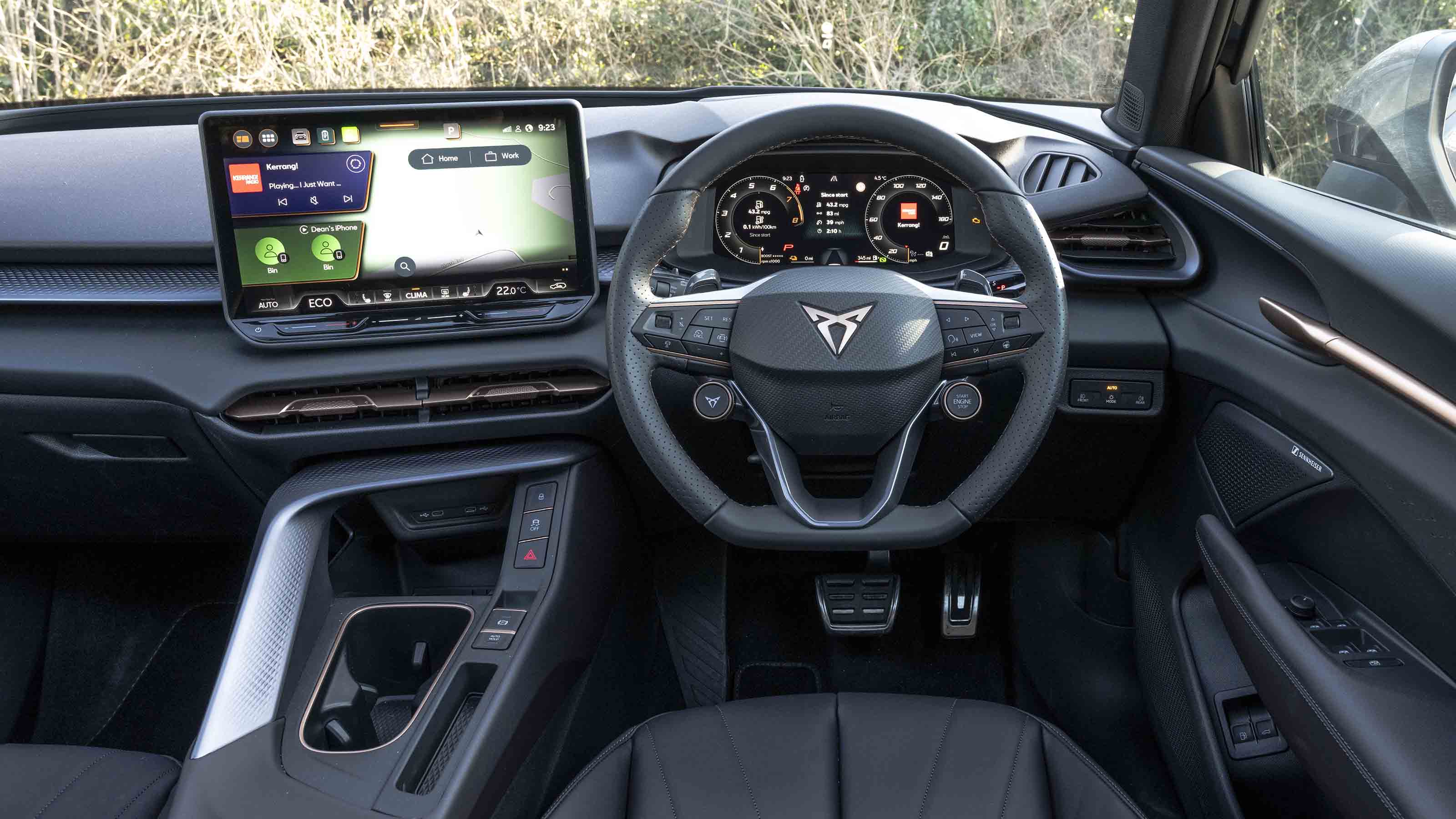 Cupra Terramar - dashboard