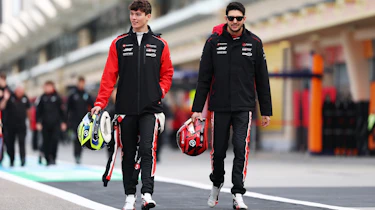 Ollie Bearman and Esteban Ocon