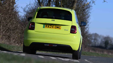 Fiat 500e - rear cornering