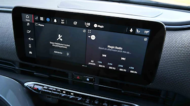 Fiat 500e - DAB radio screen