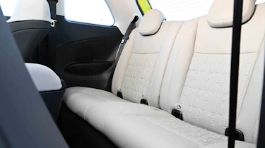 Fiat 500e - rear seats