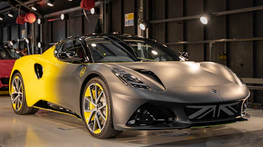 10,000th Lotus Emira produced in Hethel - front 3/4