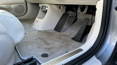Genesis GV60 dirtied floor mats