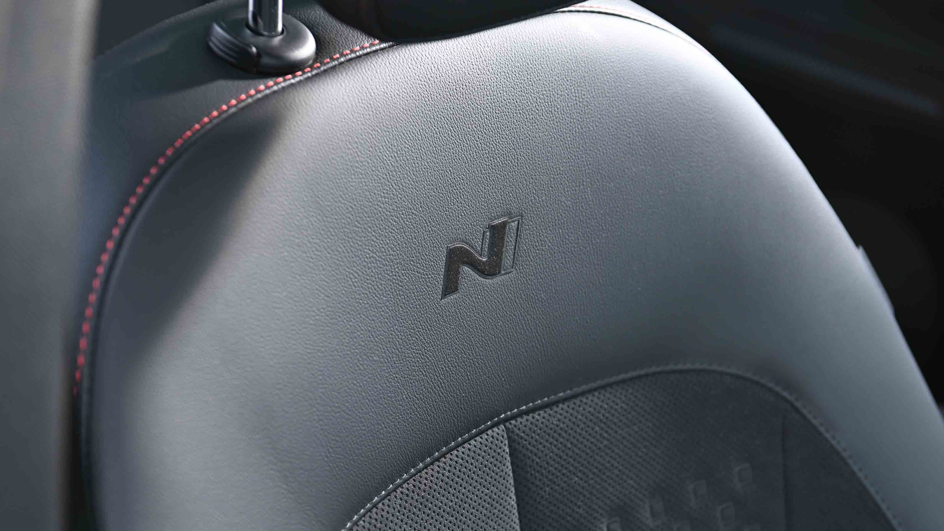 Hyundai Ioniq 5 - embossed seat