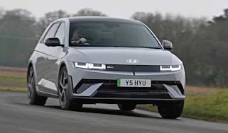Hyundai Ioniq 5 - front cornering