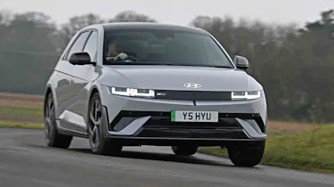 Hyundai Ioniq 5 - front cornering