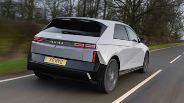 Hyundai Ioniq 5 - rear tracking, driver's side