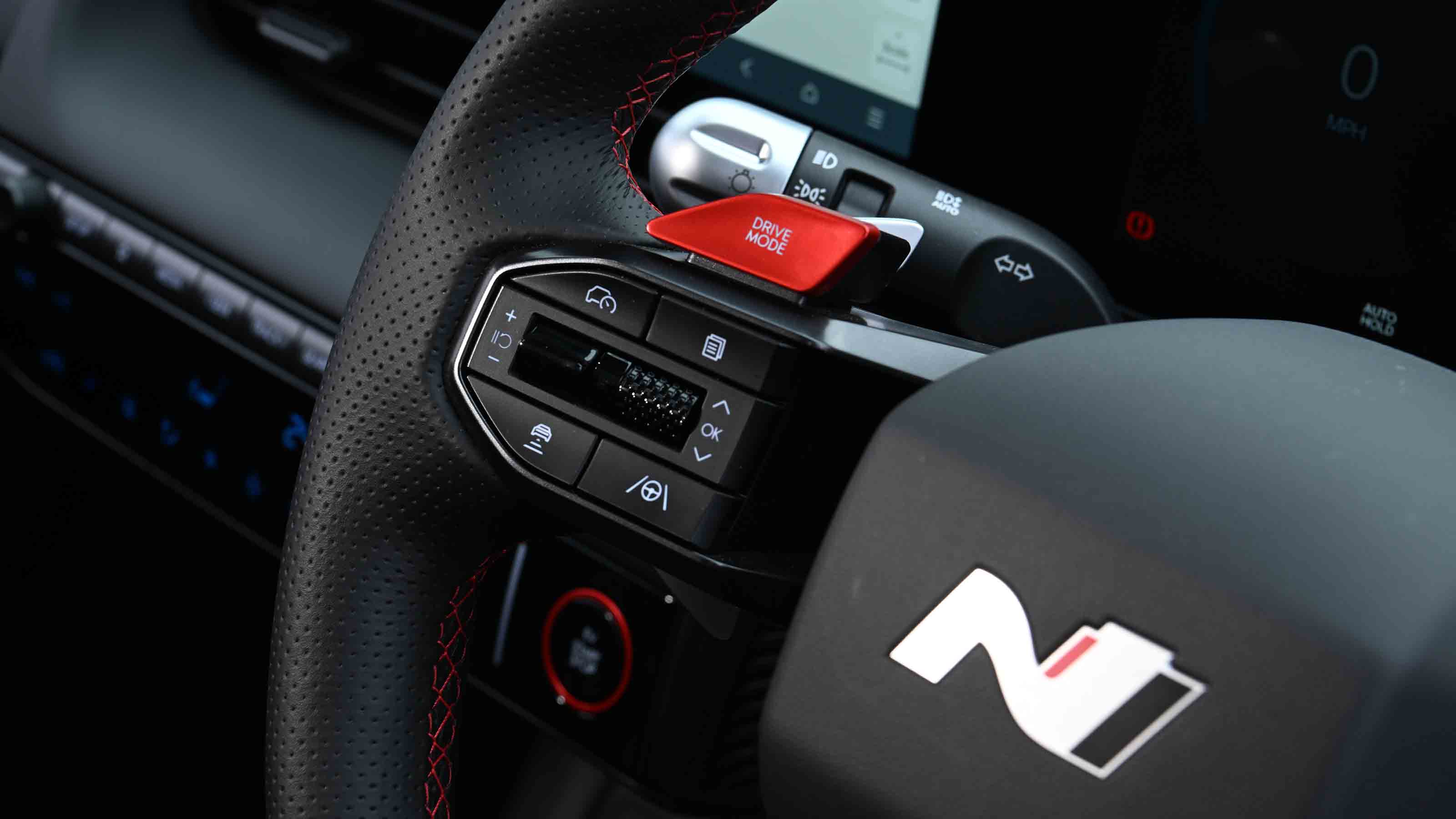 Hyundai Ioniq 5 - 'N Line' steering wheel