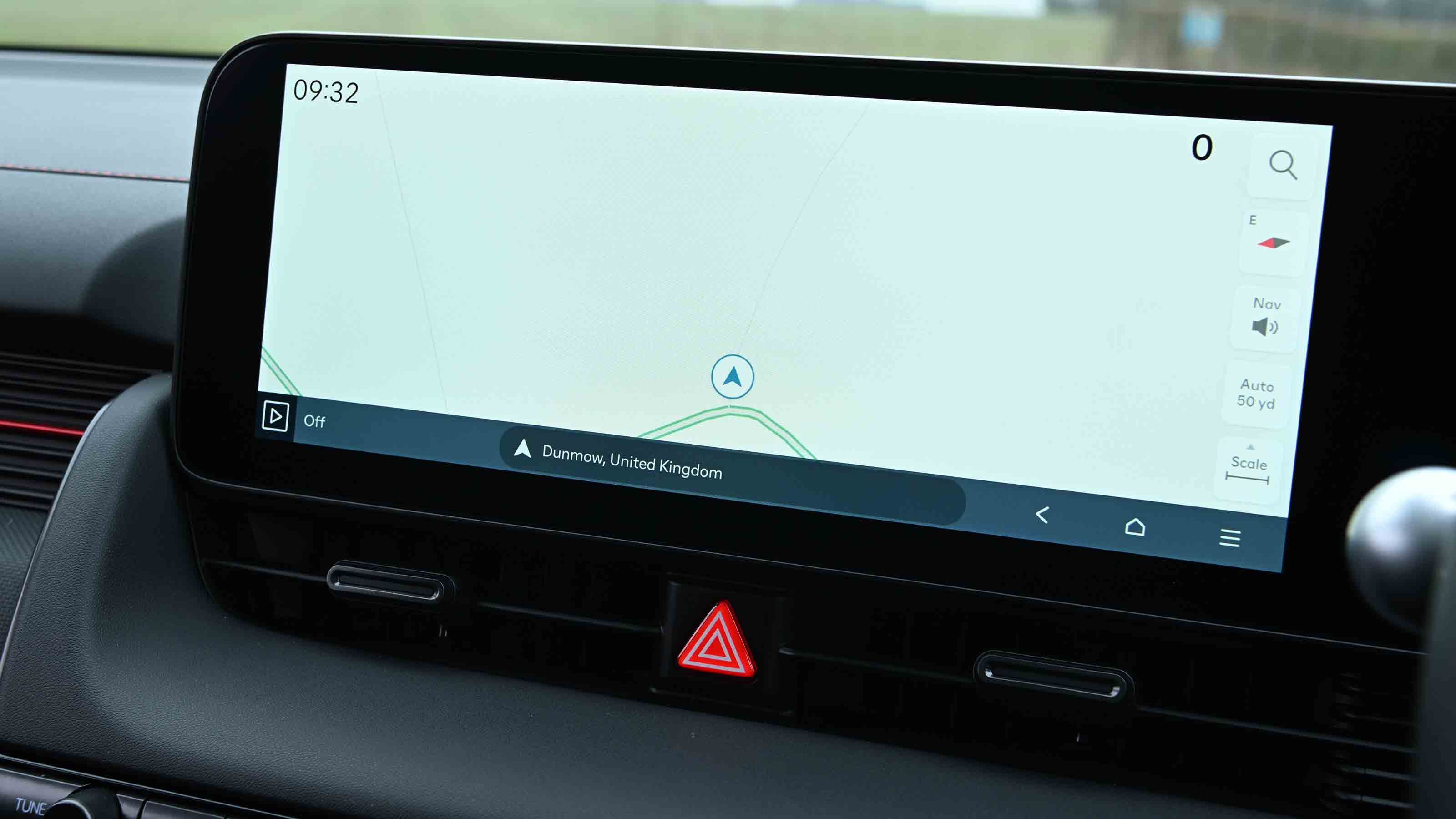 Hyundai Ioniq 5 - sat-nav screen