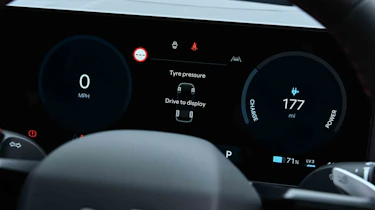 Hyundai Ioniq 5 - digital instrument cluster