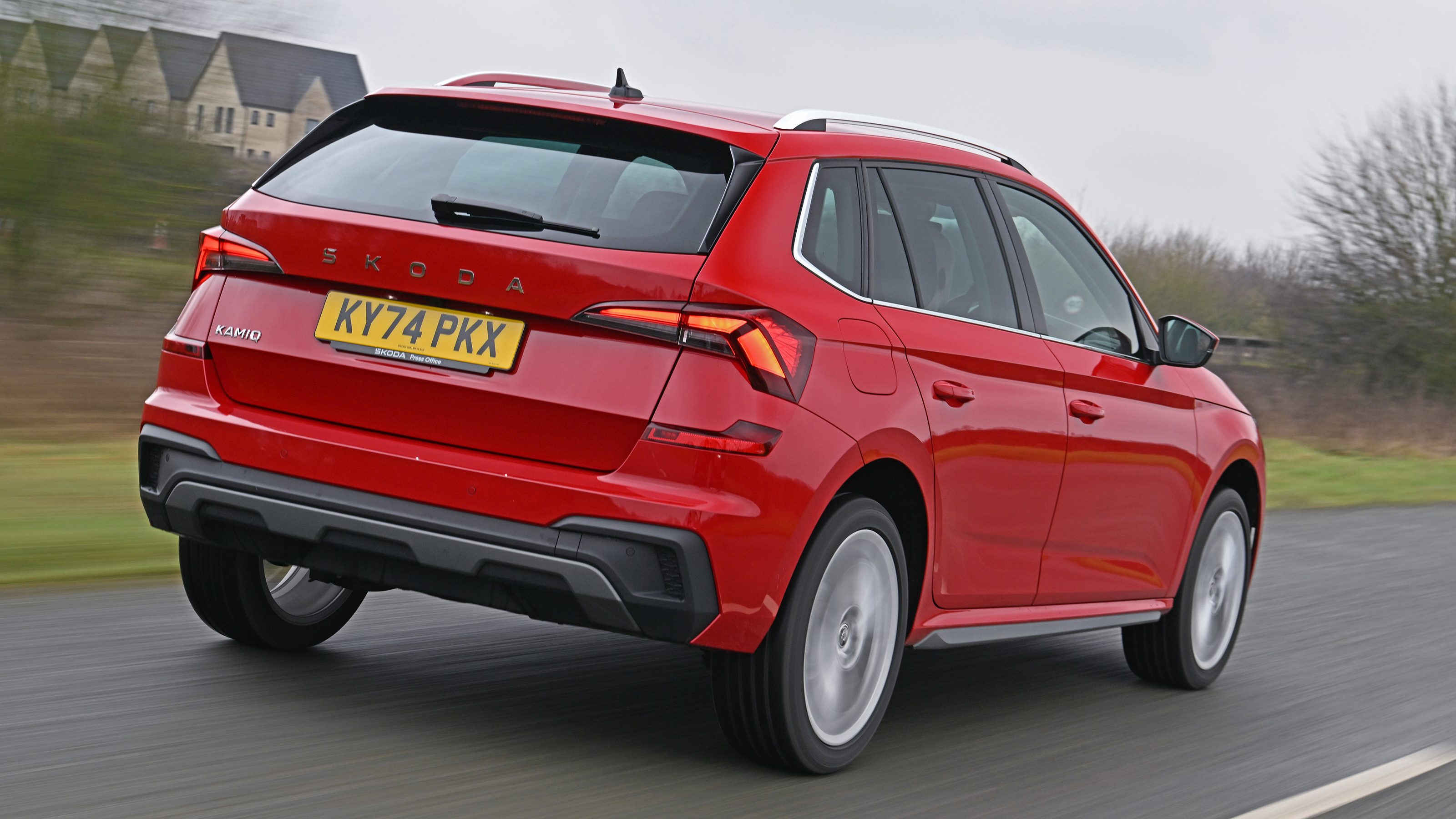 Jaecoo 7 and Skoda Kamiq - Skoda Kamiq rear tracking 