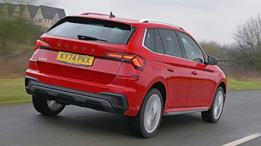 Jaecoo 7 and Skoda Kamiq - Skoda Kamiq rear tracking