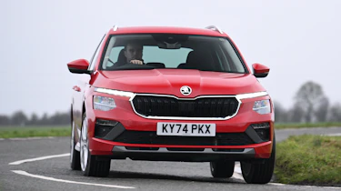 Jaecoo 7 and Skoda Kamiq - Skoda Kamiq front cornering