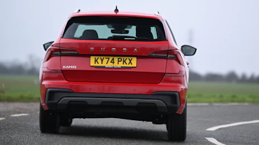 Jaecoo 7 and Skoda Kamiq - Skoda Kamiq rear cornering