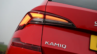 Jaecoo 7 and Skoda Kamiq - Skoda Kamiq rear tail light