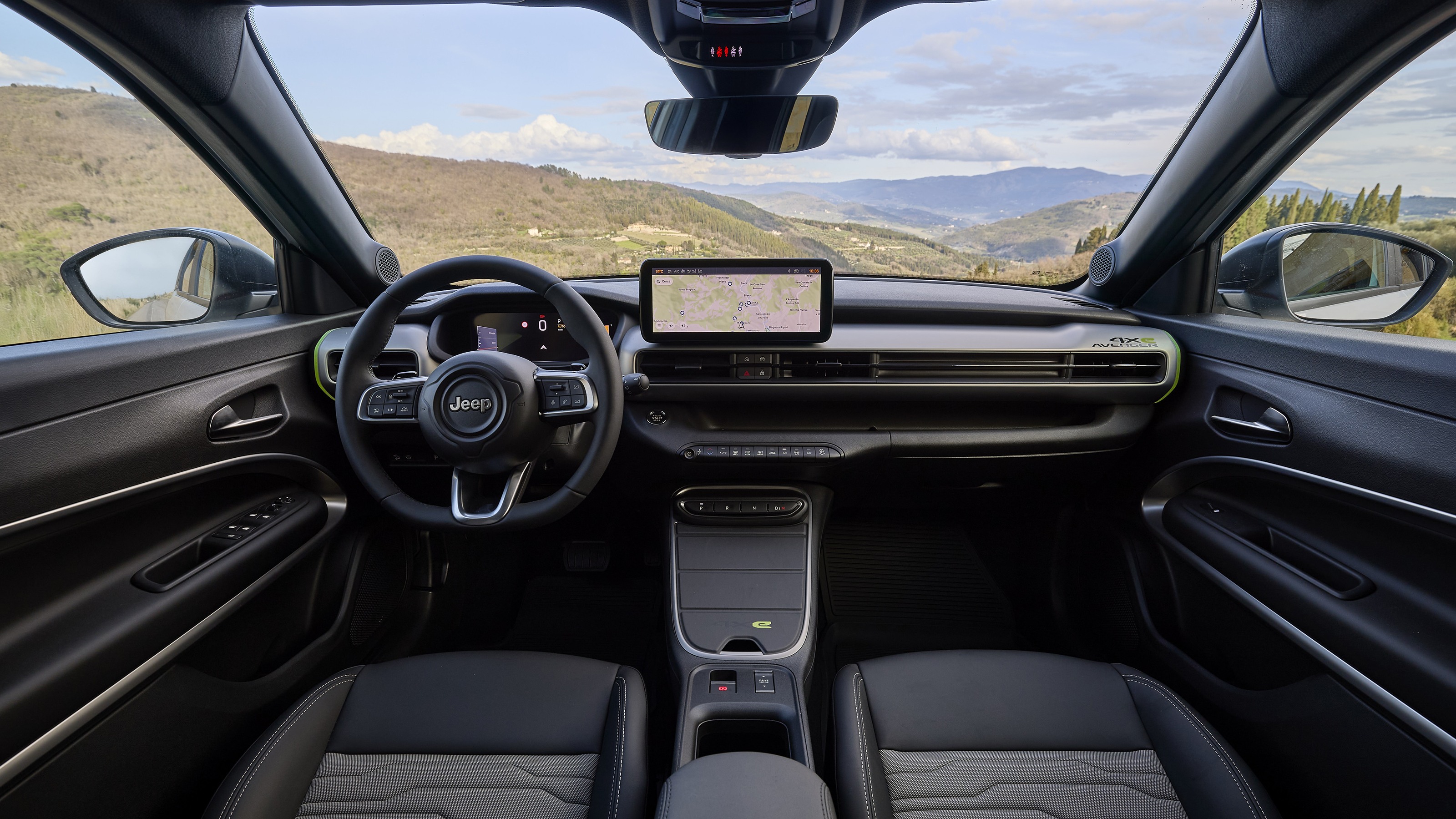 Jeep Avenger 4xe - dashboard