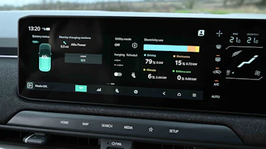 Kia EV3 - battery consumption screen