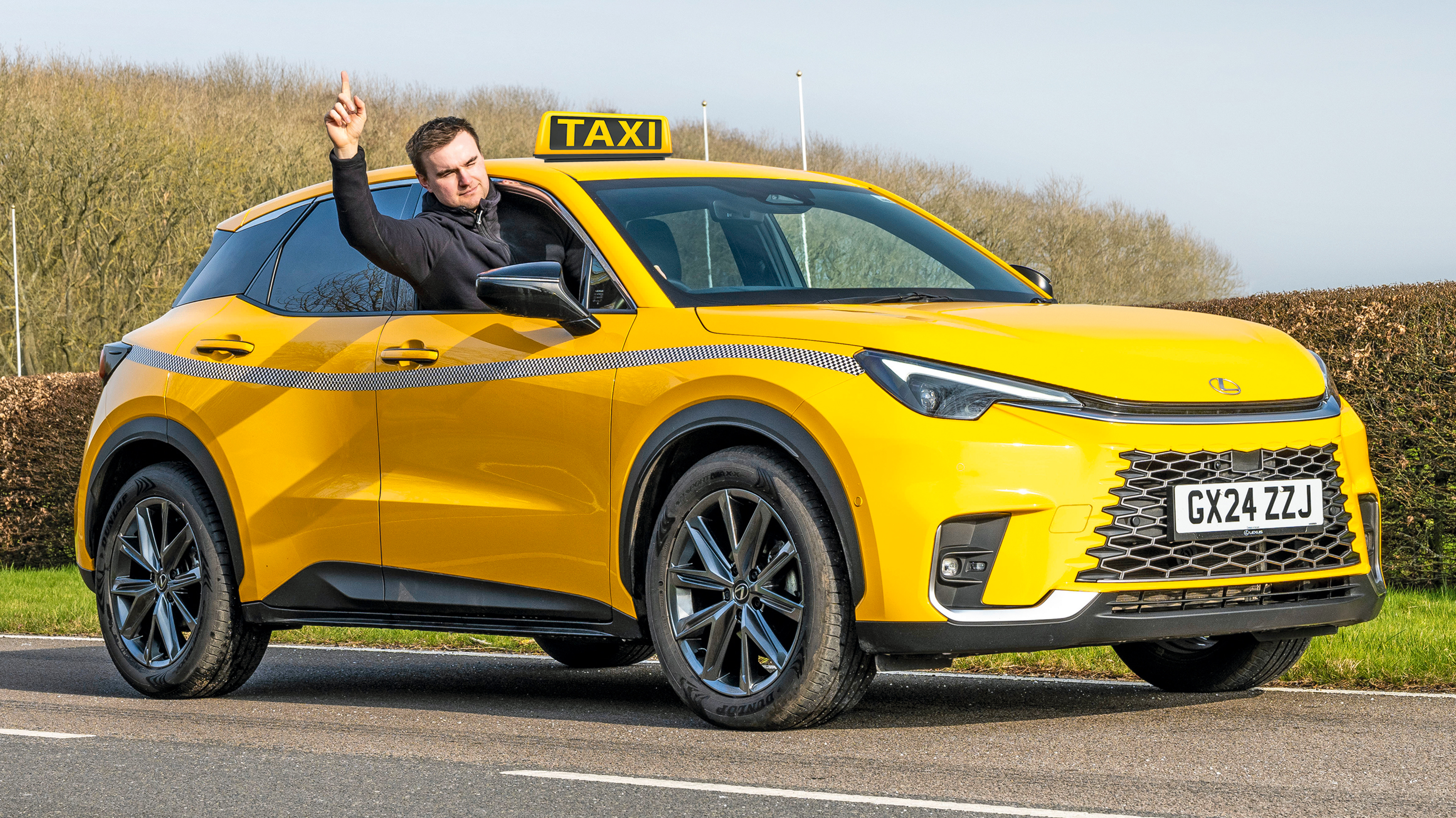 Lexus LBX long-term test - taxi hero shot
