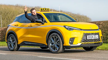 Lexus LBX long-term test - taxi hero shot
