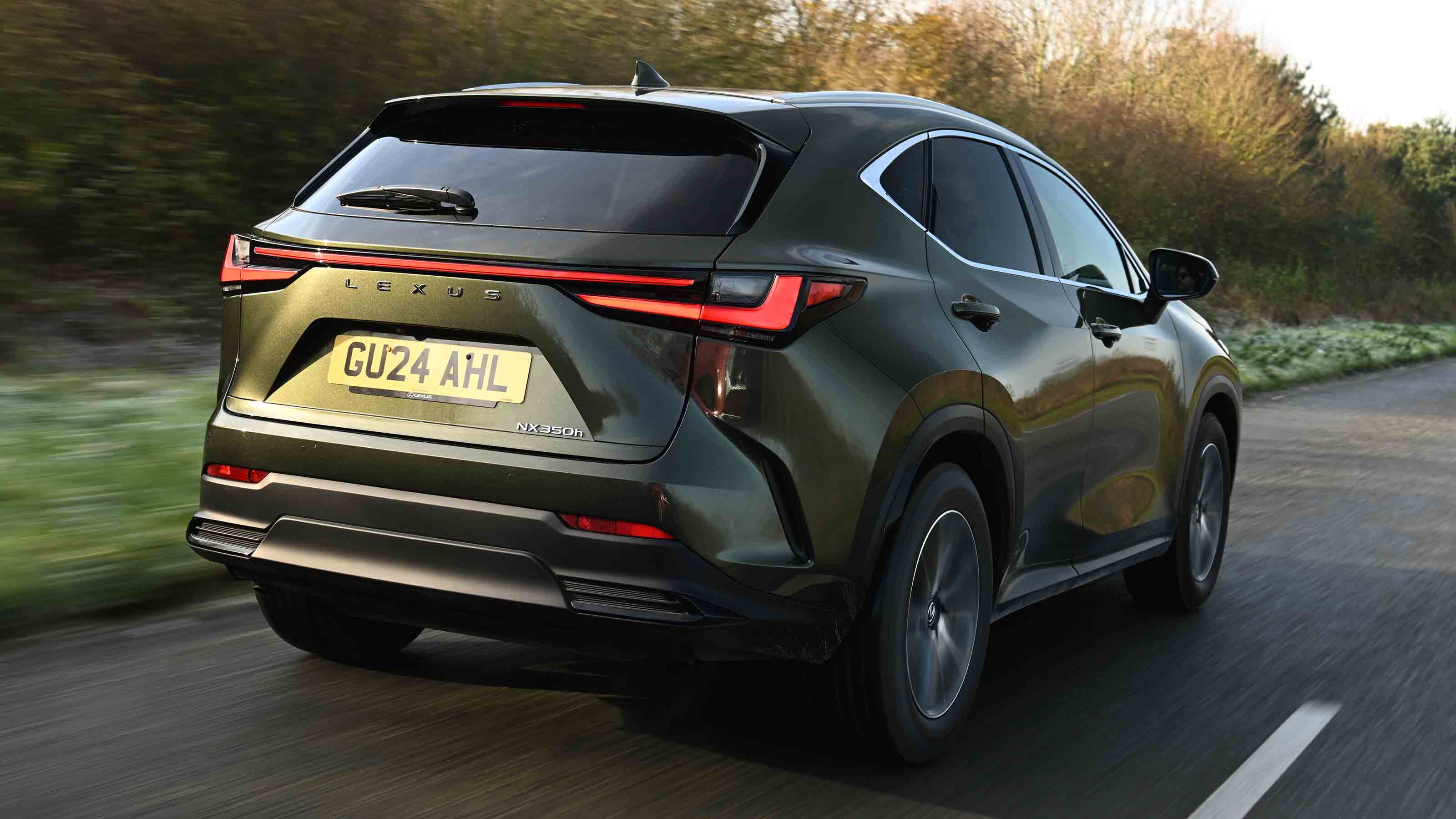 Lexus NX - rear corner tracking