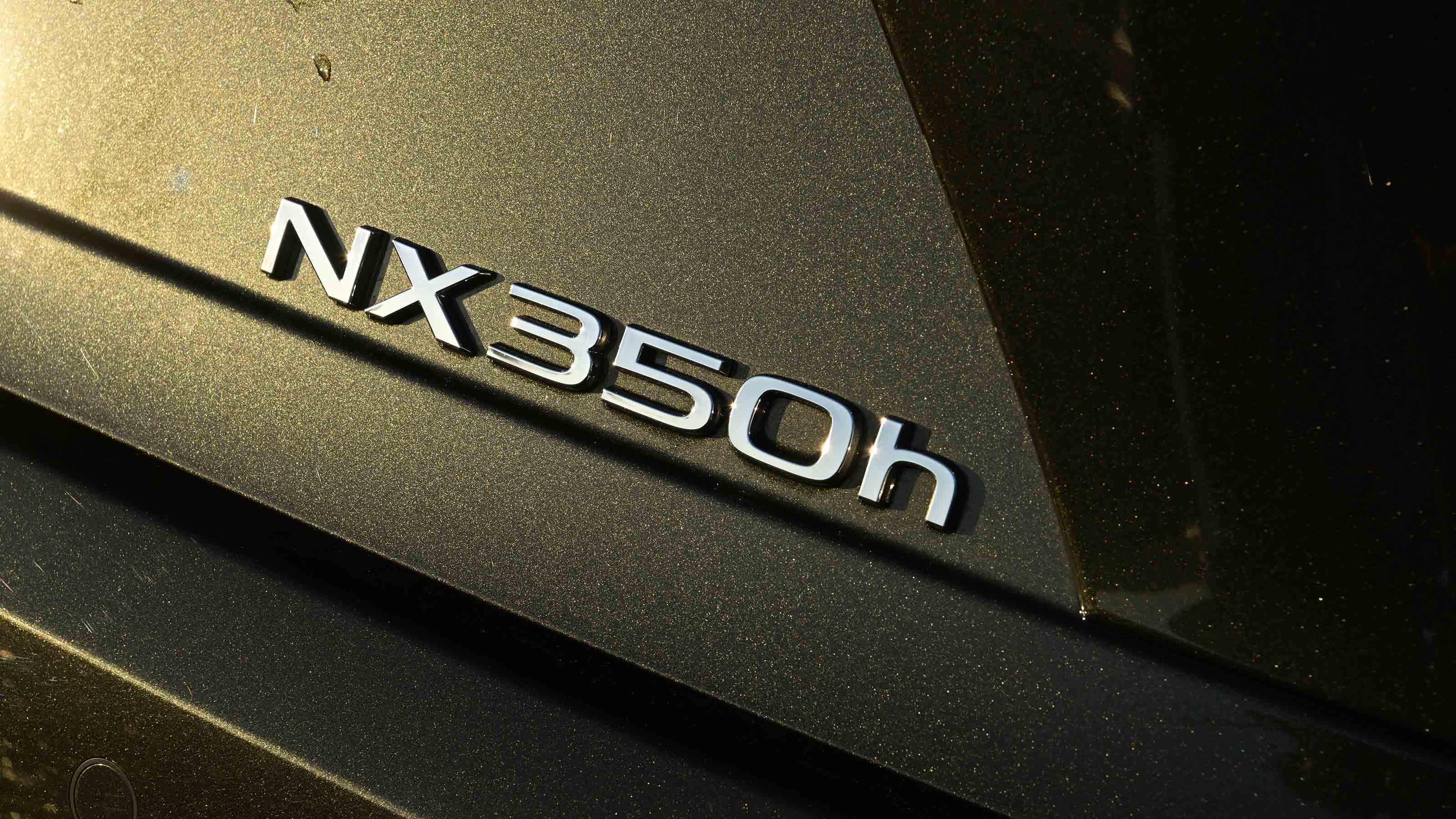 Lexus NX - 'NX350h' badge detail