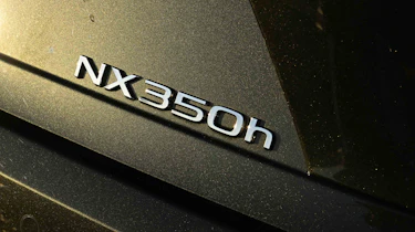 Lexus NX - 'NX350h' badge detail