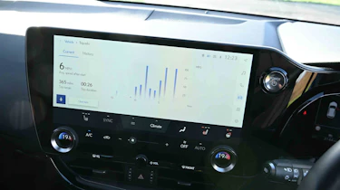 Lexus NX - consumption graph
