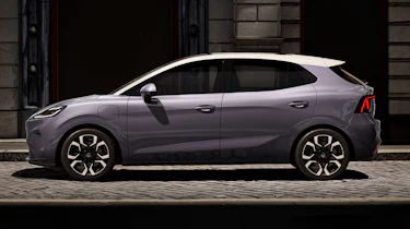 New MG MG4 EV facelift - side
