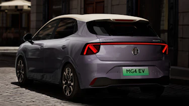 New MG MG4 EV facelift - rear