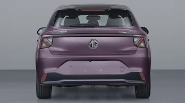 New MG MG4 EV facelift - MIIT pictures, rear static