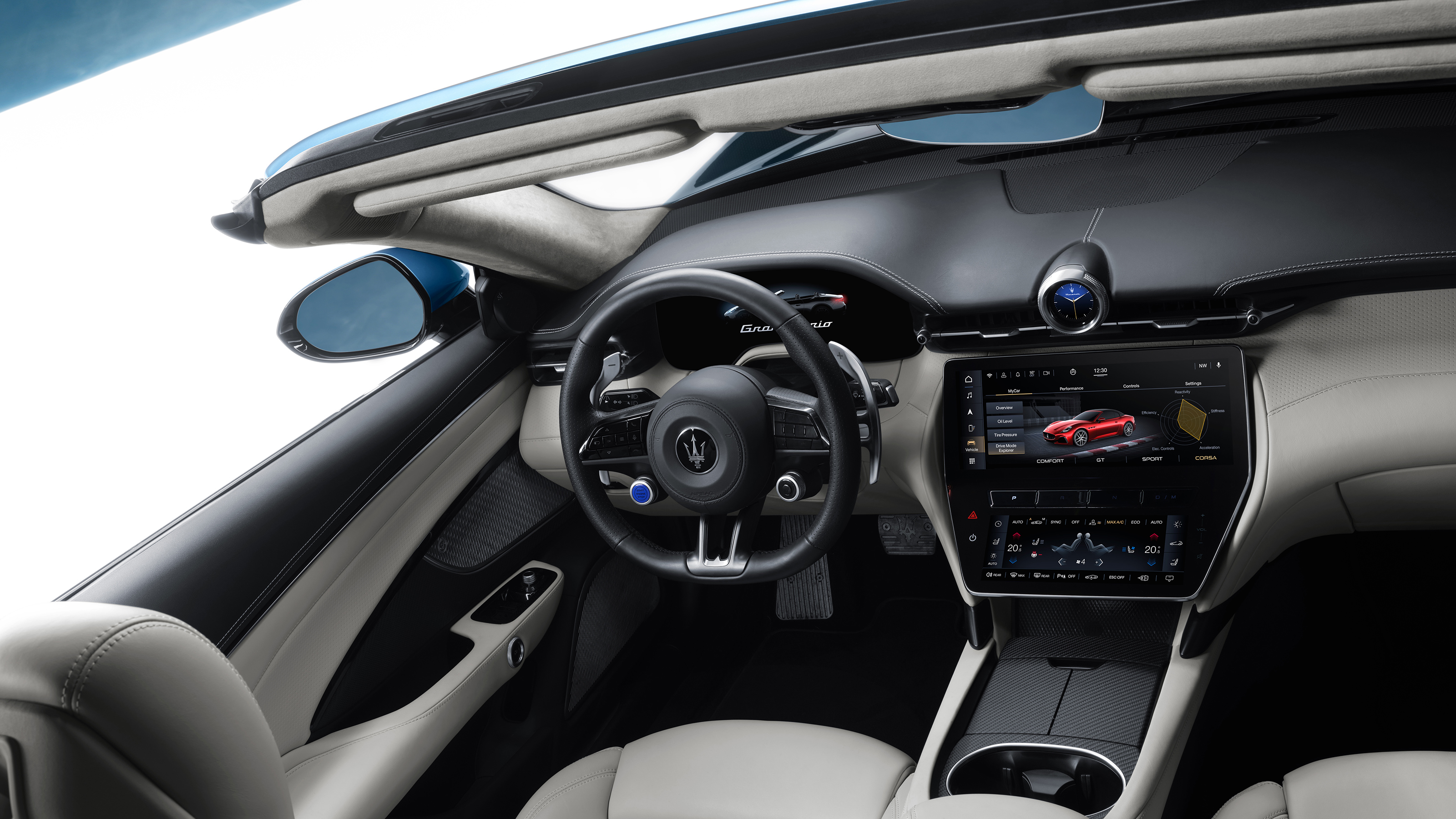 Maserati GranCabrio - dashboard