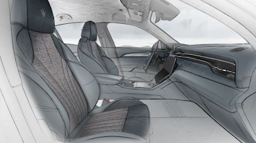 Maserati Grecale Giorgetti edition - interior design sketch