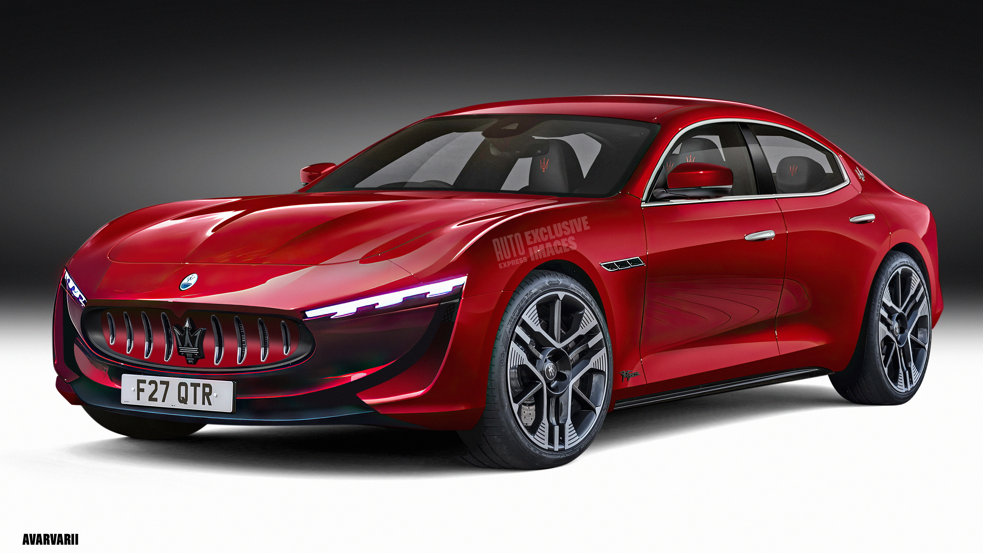 Maserati Quattroporte render