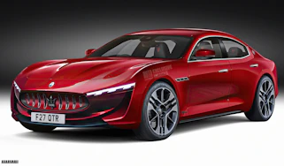 Maserati Quattroporte render