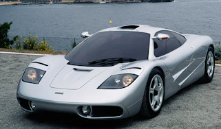 McLaren F1 front static