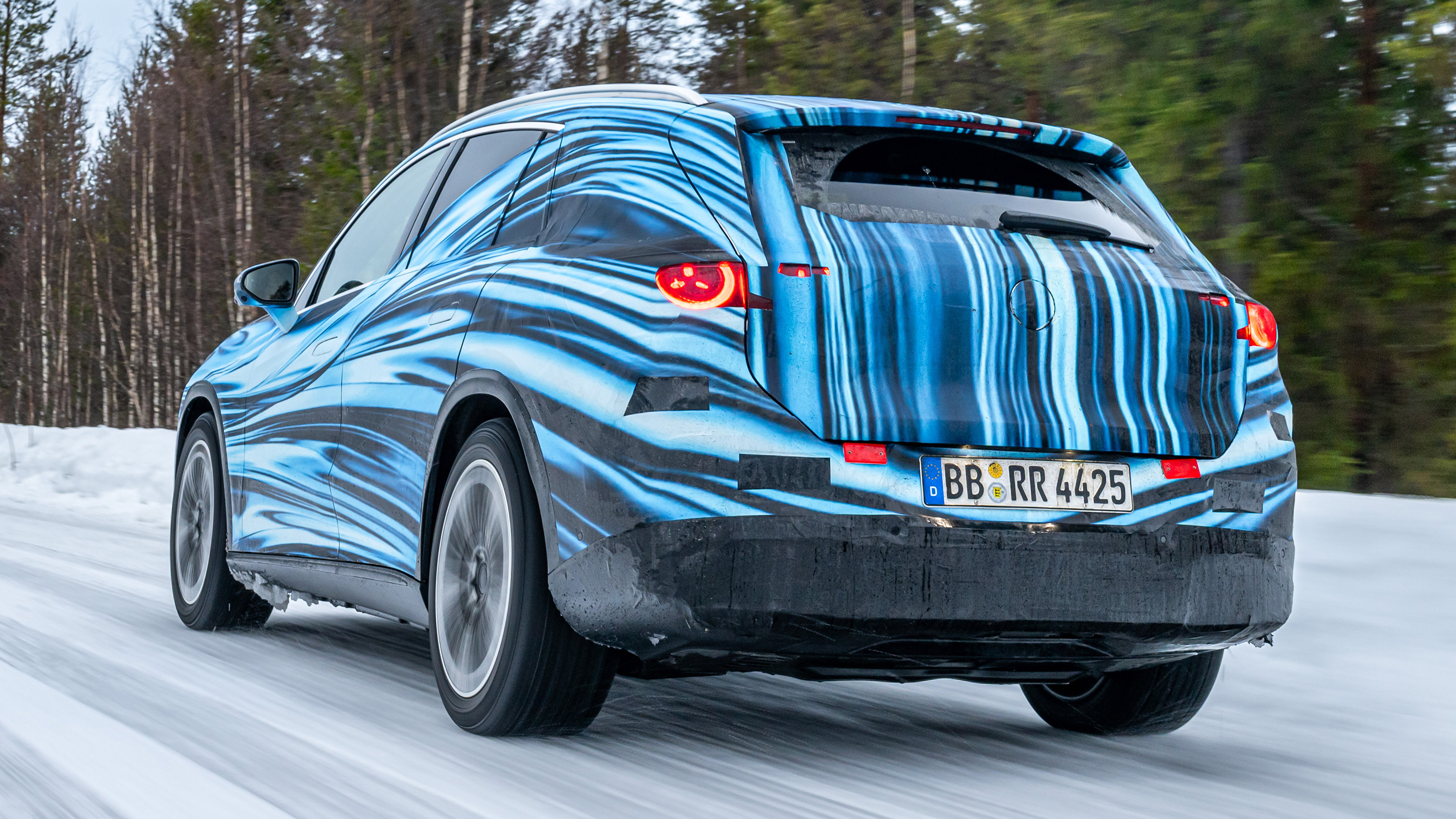 Mercedes GLC prototype - rear
