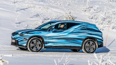 Mercedes GLC prototype - side