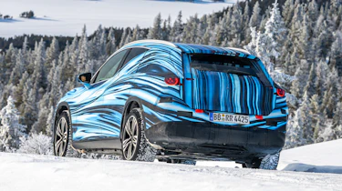 Mercedes GLC prototype - rear action