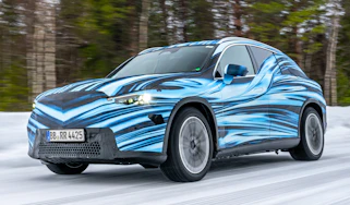 Mercedes GLC prototype - front