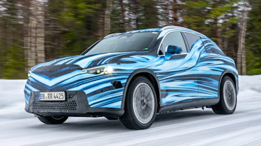 Mercedes GLC prototype - front